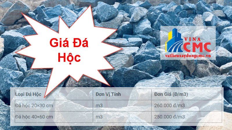 Báo giá đá hộc mới nhất