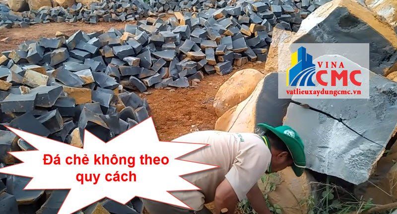 Đá chẻ không theo quy cách