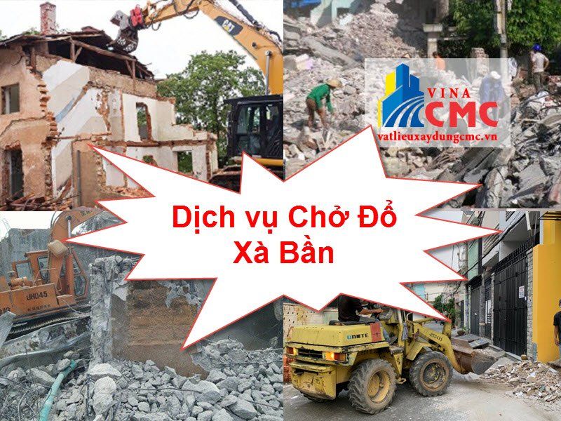 Dịch vụ chở đổ xà bần