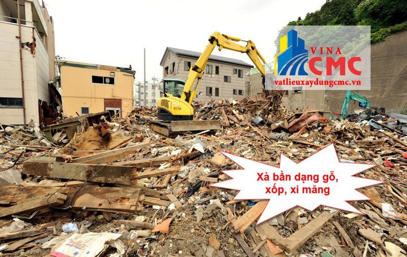 Xà bần cần được dọn dẹp sạch sẽ trước khi thi công