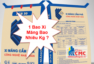 1 bao xi măng bao nhiêu kg