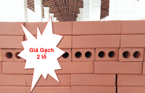 Giá gạch 2 lỗ mới nhất