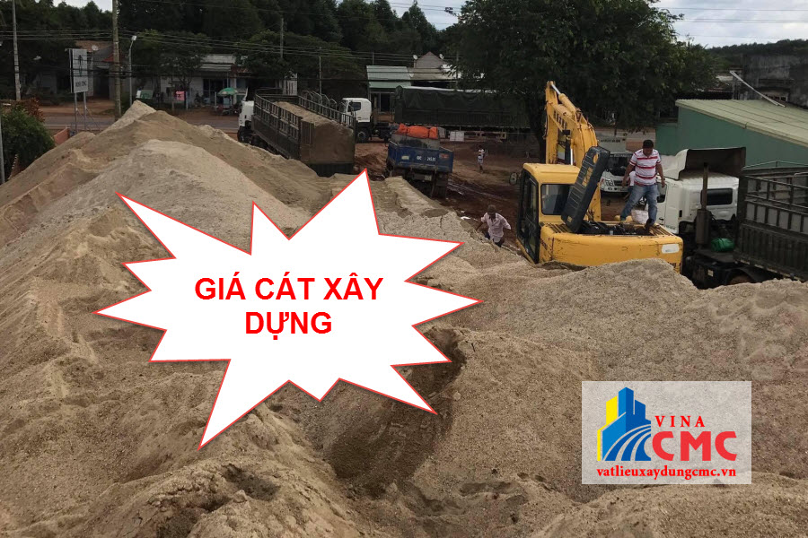 Giá cát xây dựng mới nhất